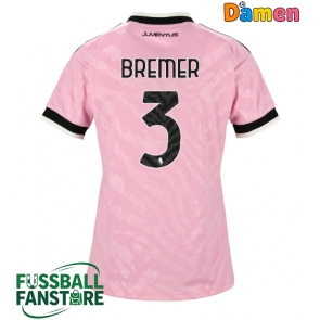 Juventus Gleison Bremer #3 Replik Auswärtstrikot Damen 2026-27 Kurzarm